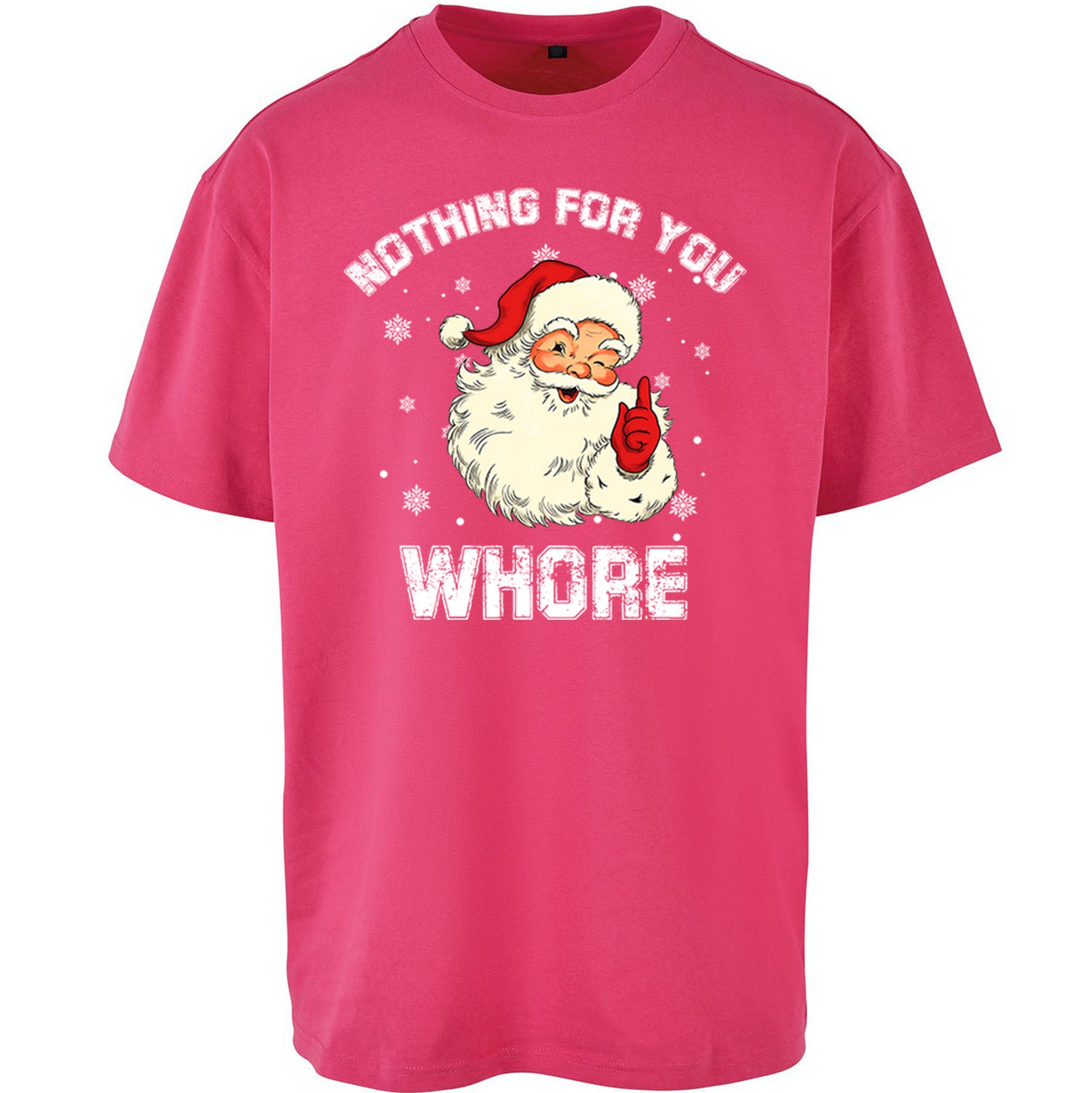 Christmas Whore Oversized T Shirt