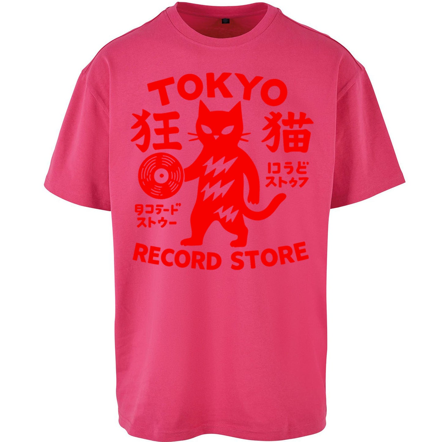 Tokyo Record Store Oversized T Shirt