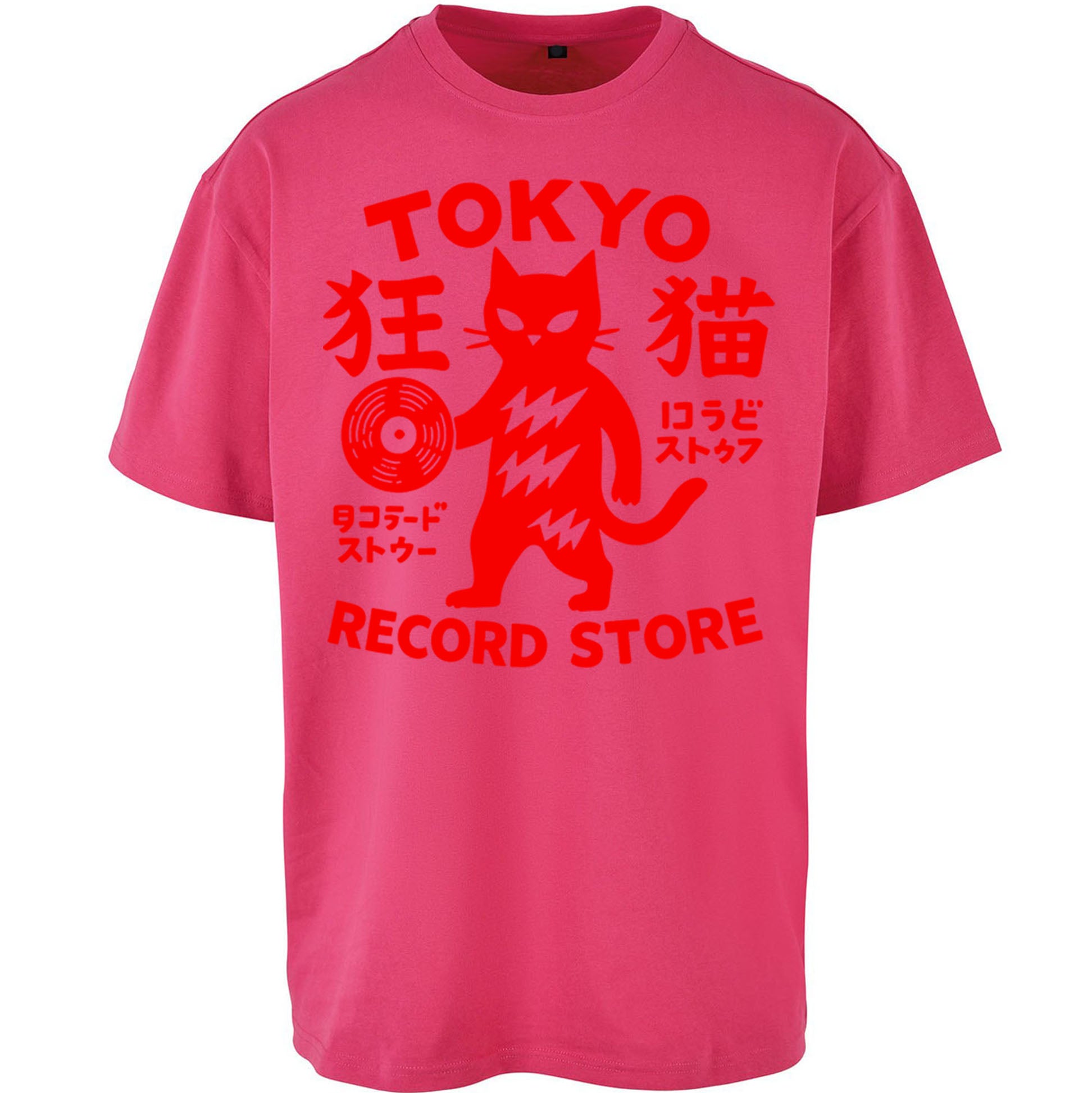 Tokyo Record Store Oversized T Shirt