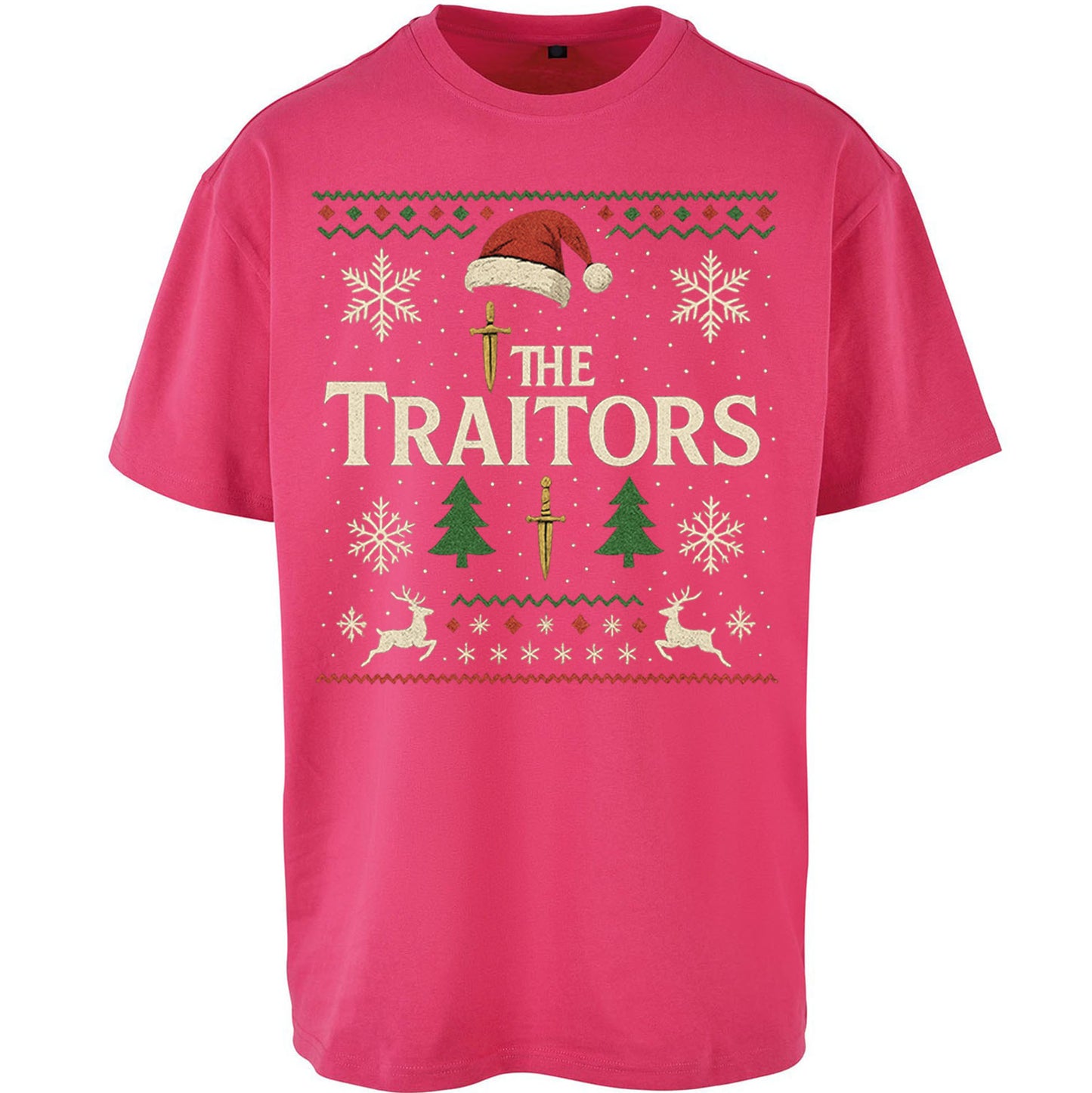The Traitors Christmas Oversized T Shirt