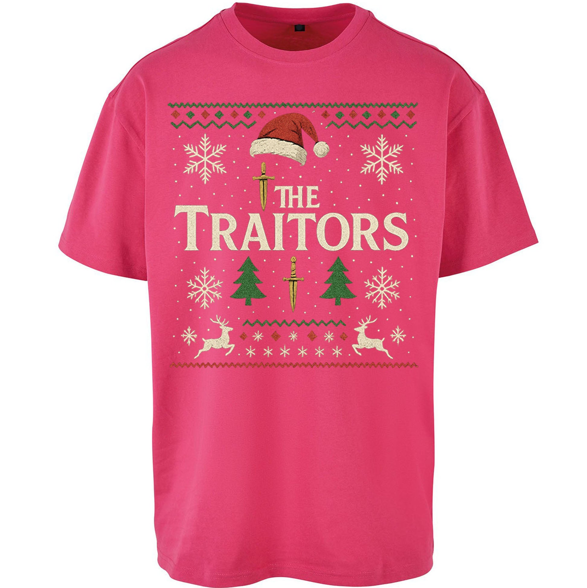 The Traitors Christmas Oversized T Shirt