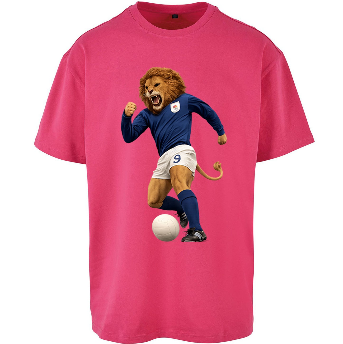 Retro Millwall FC Oversized T Shirt