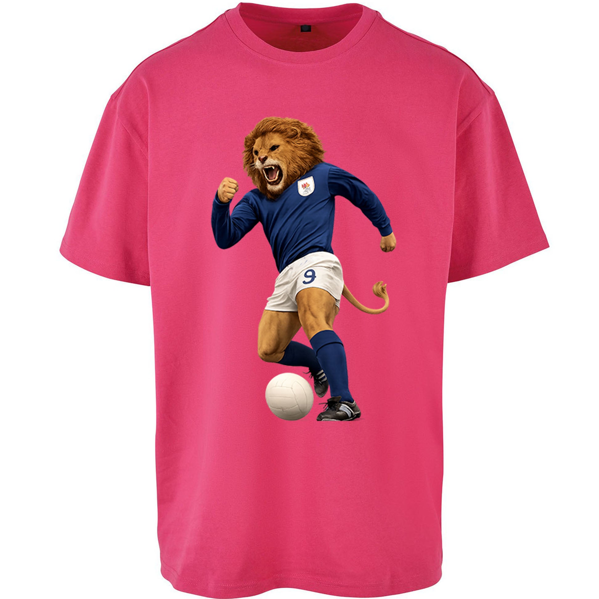 Retro Millwall FC Oversized T Shirt