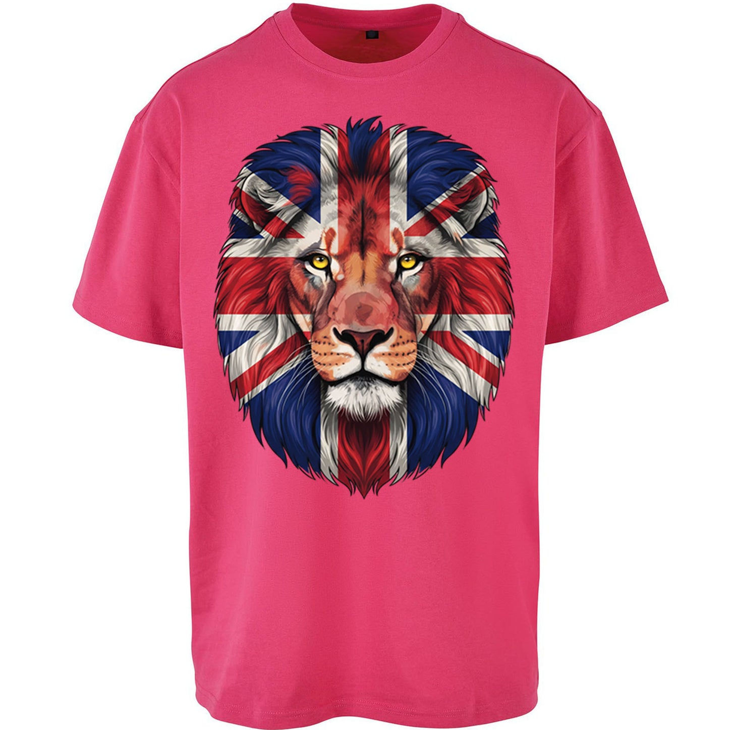St George Flag Lion Oversized T Shirt 