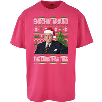 Enoch Powell Enochin Around the Christmas Tree Christmas - Oversized T Shirt