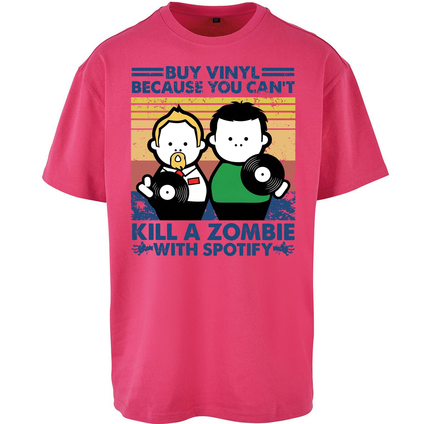 Buy Vinyl Recors Oversized T Shirt