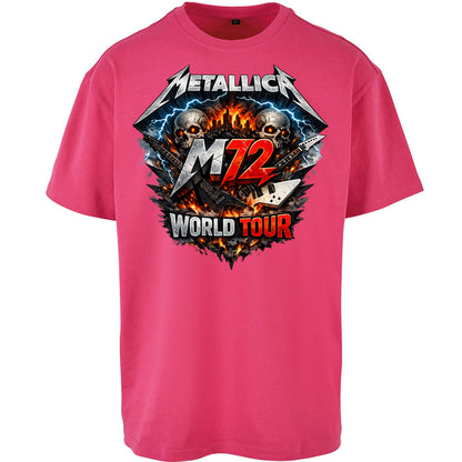 Metallica M72 World Tour Oversized T Shirt