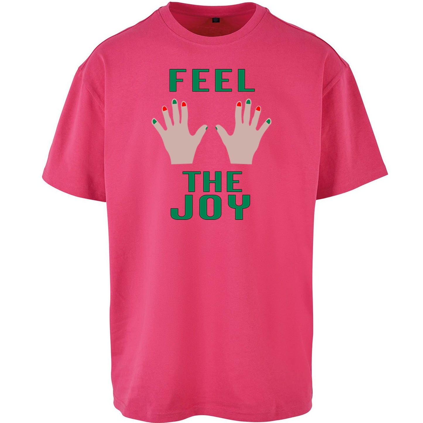 Rude christmas Oversized T Shirt