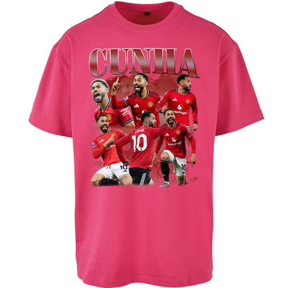 Matheus Cunha Manchester United Oversized T Shirt