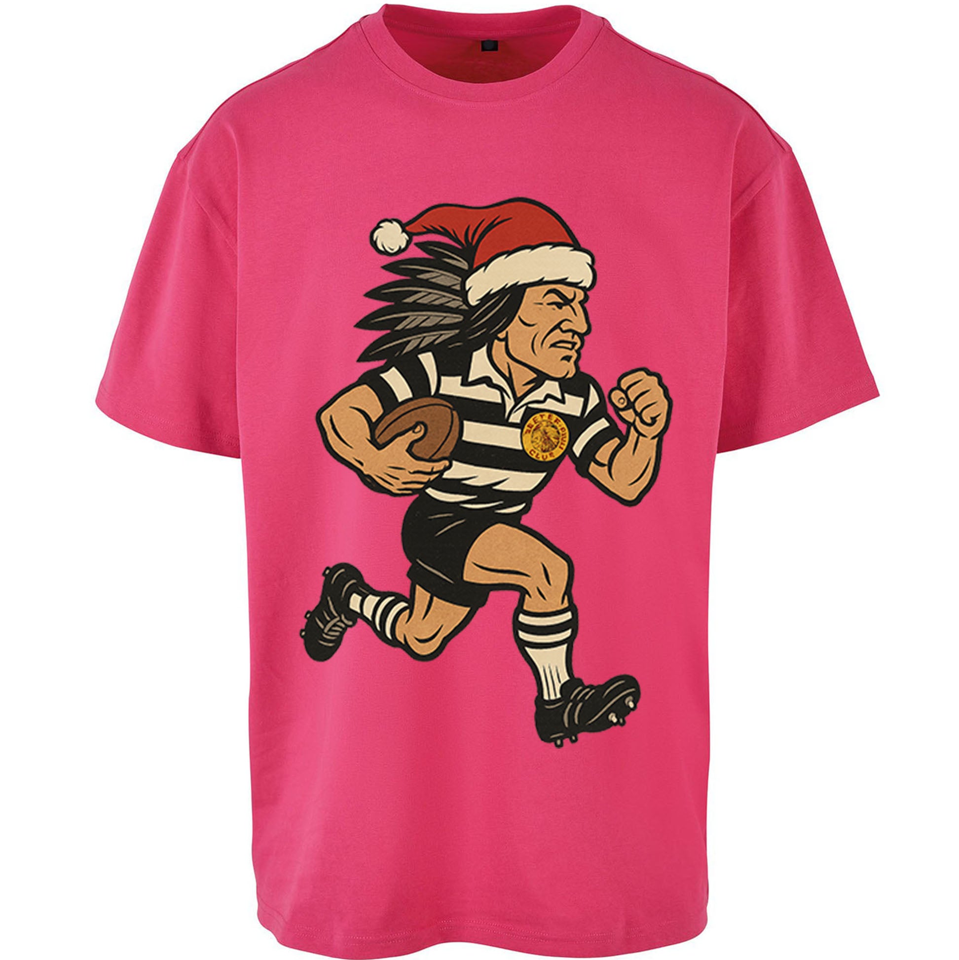 Newcastle Falcons Christmas Oversized T Shirt