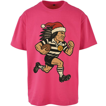 Newcastle Falcons Christmas Oversized T Shirt