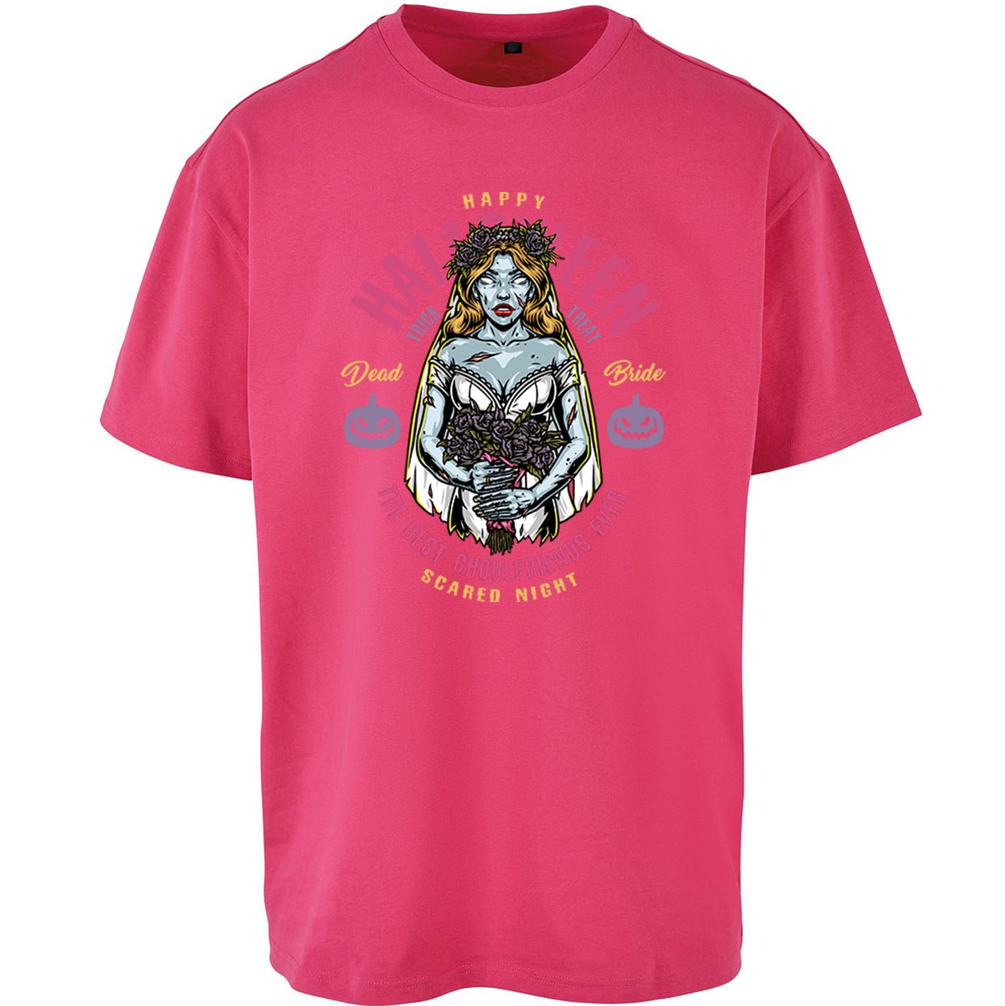 Halloween Ghoulfriends Oversized T Shirt