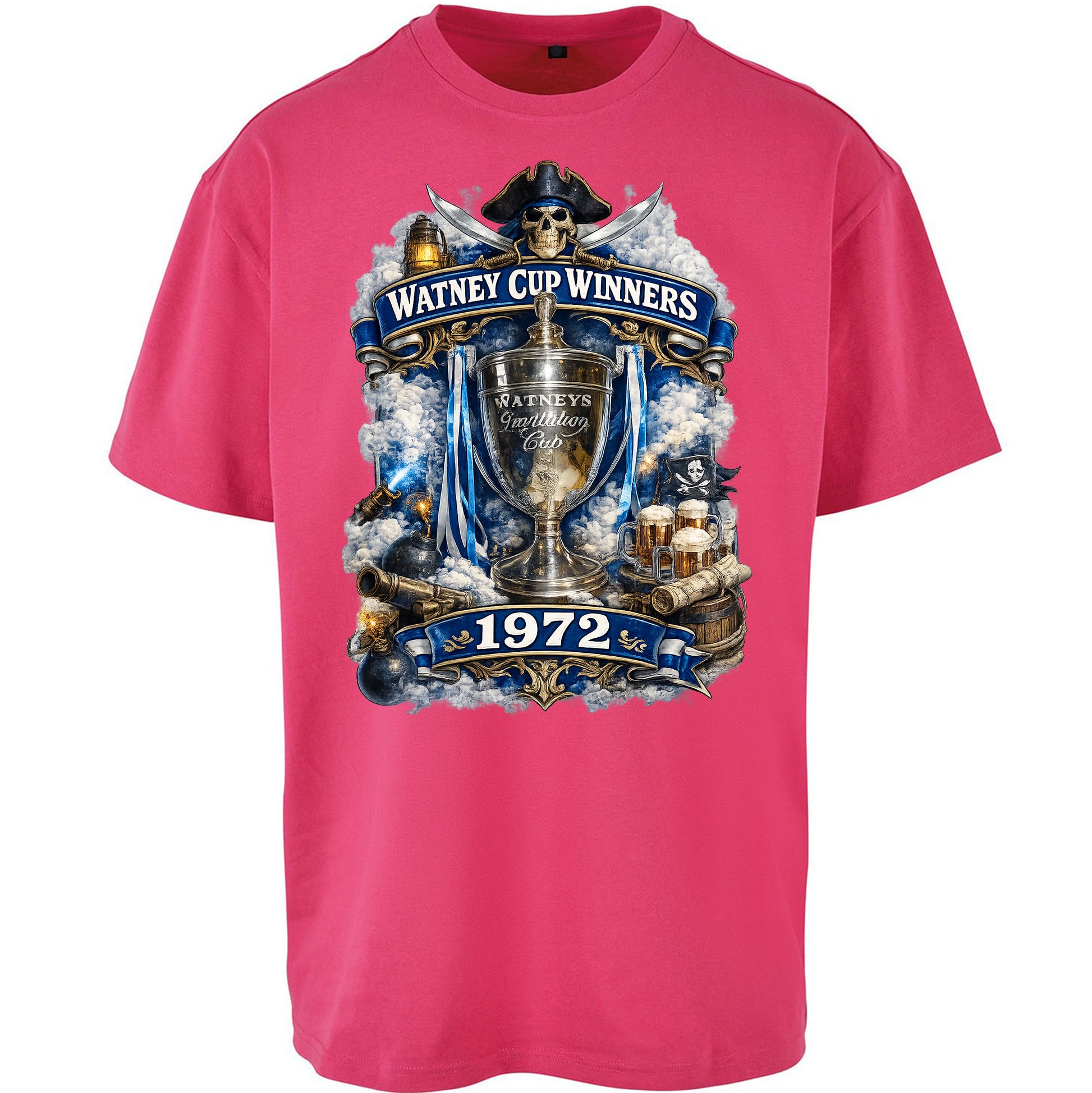 Retro Bristol Rovers Football Oversized T Shirt