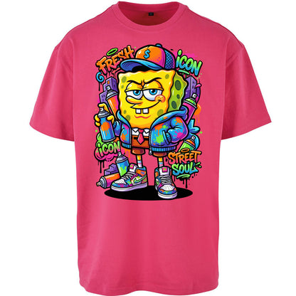 Sponge Bob Square Pants Oversized T Shirt
