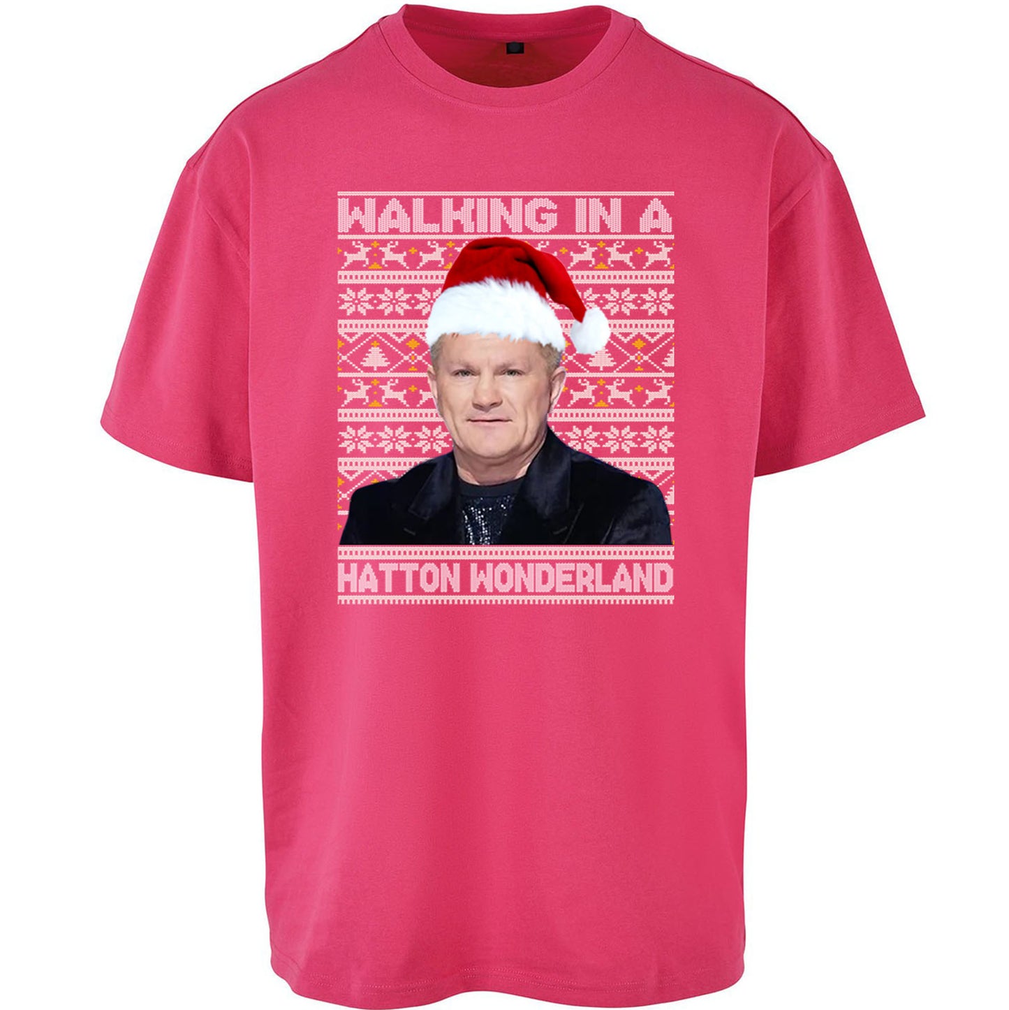 Ricky Hatton Christmas Oversized T Shirt