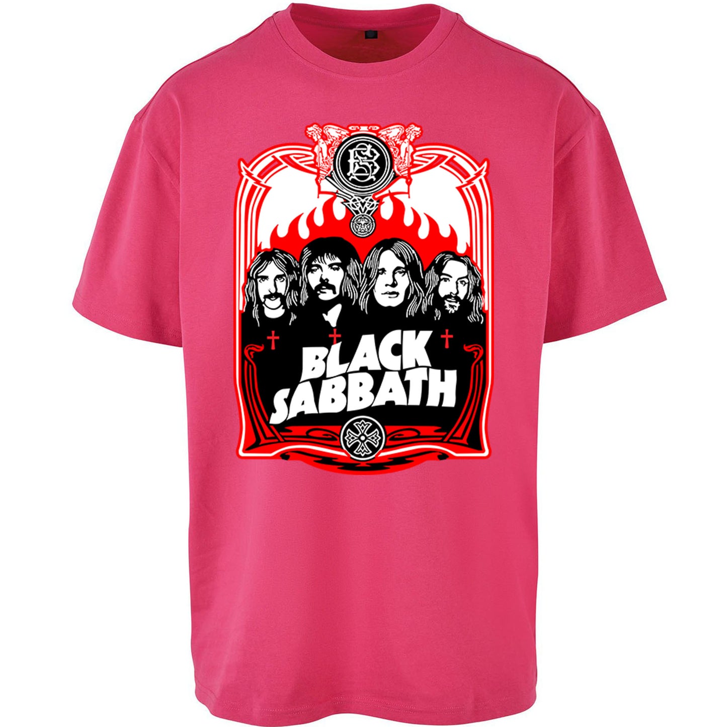 Black sabbath Band Oversized T Shirt 
