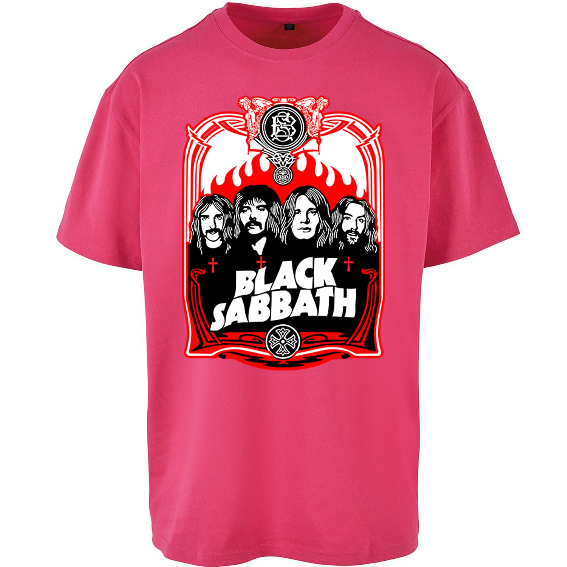 Black sabbath Band Oversized T Shirt 