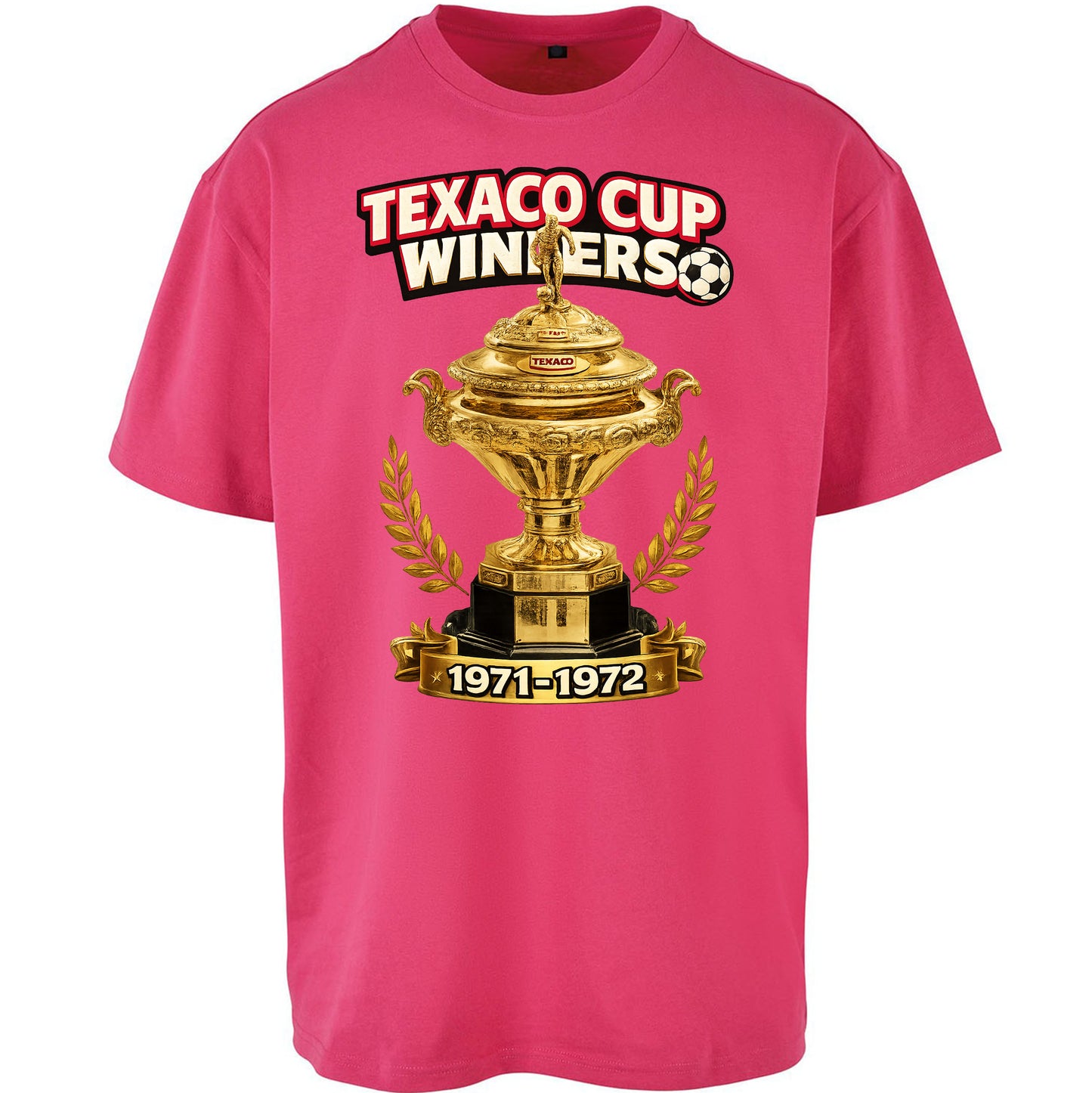 Derby Texaco Winners 1970 Oversized T Shirt