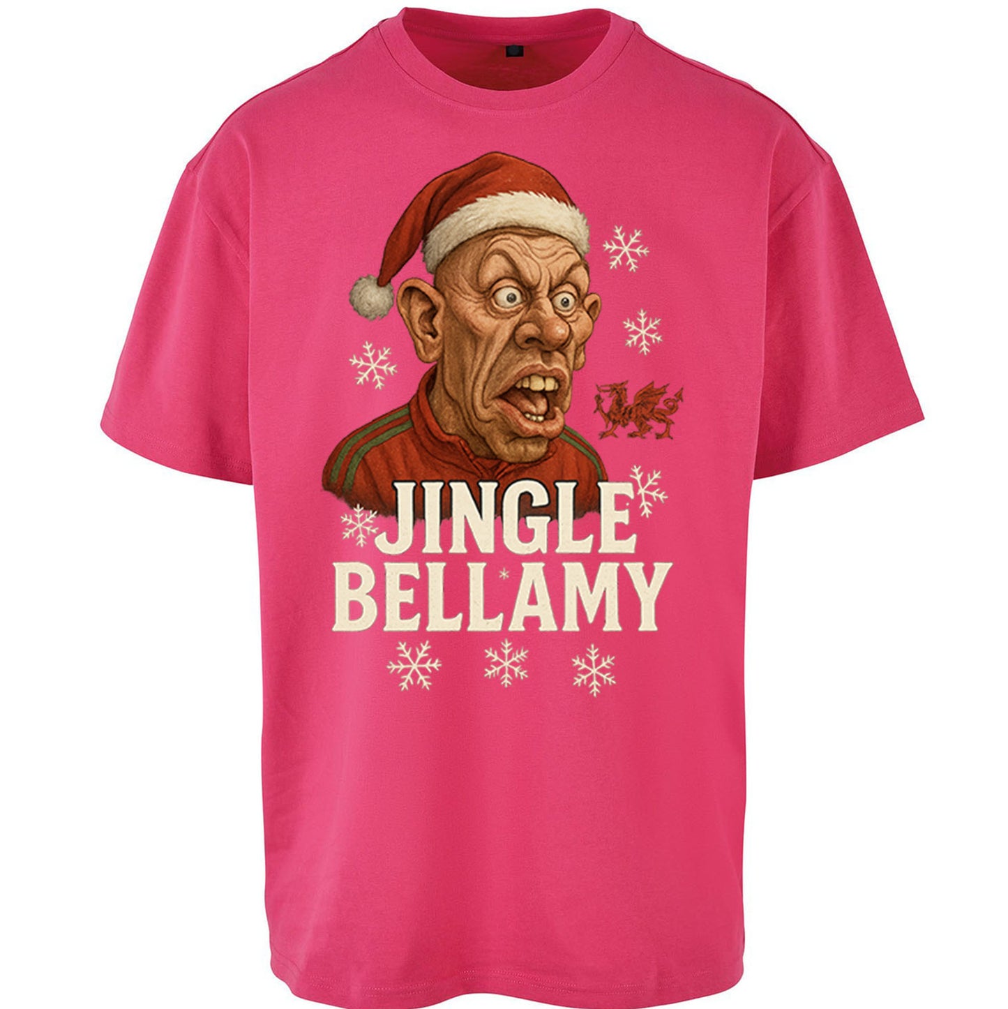 Craig Bellamy Christmas Oversized T Shirt
