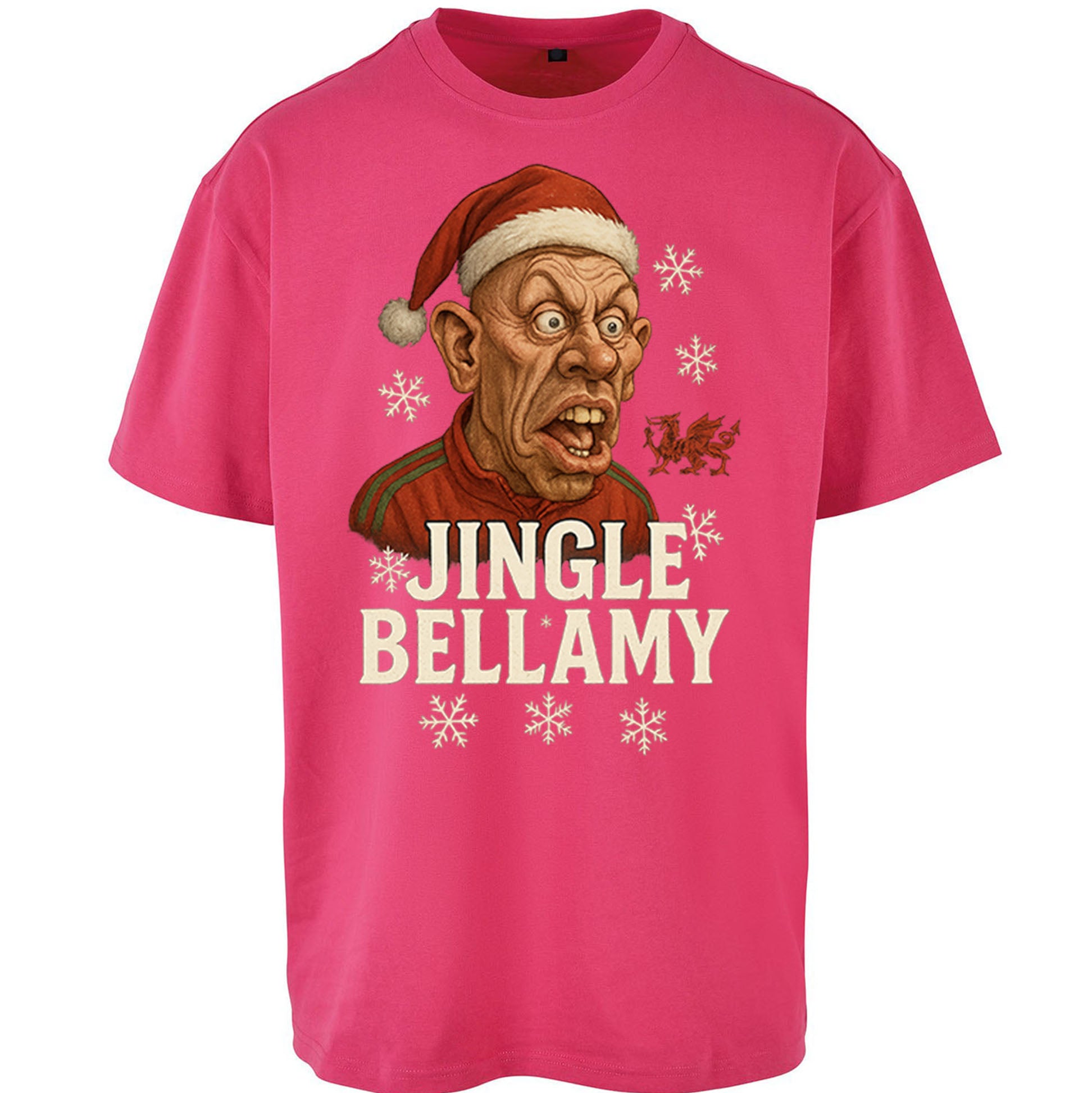 Craig Bellamy Christmas Oversized T Shirt