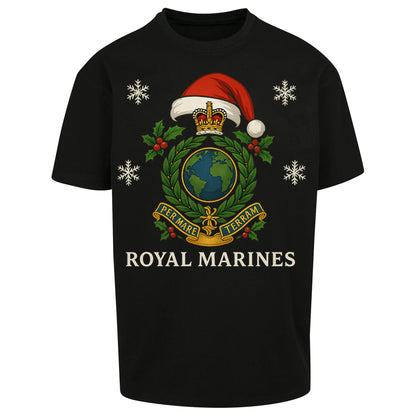 Royal Marines Christmas Oversized T Shirt