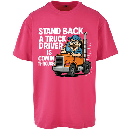 Truck Driver Oversized T Shirt 