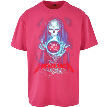 Metallica Skellington Sorcerer Oversized T Shirt