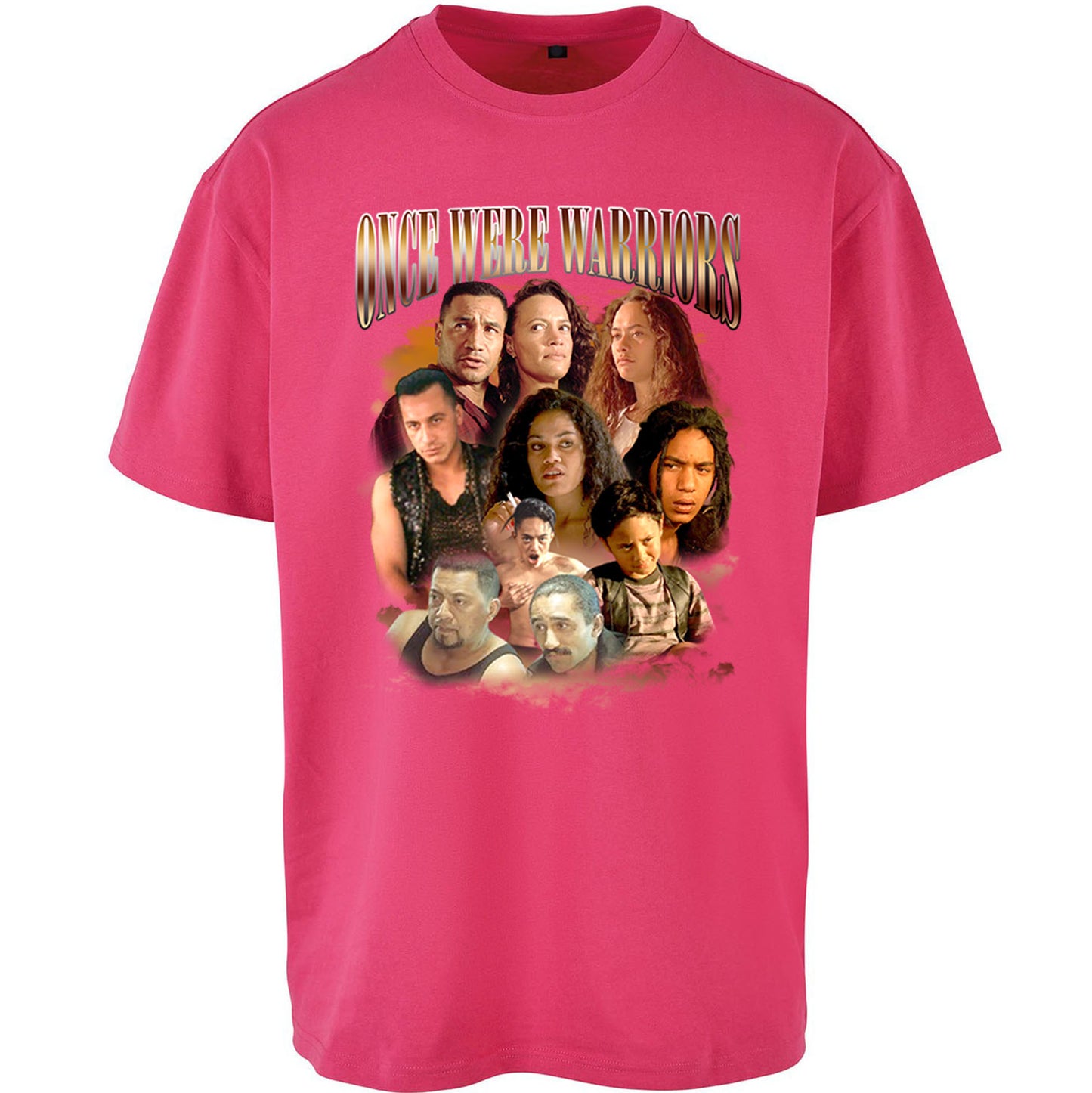 Once Were Warriors Oversized T Shirt