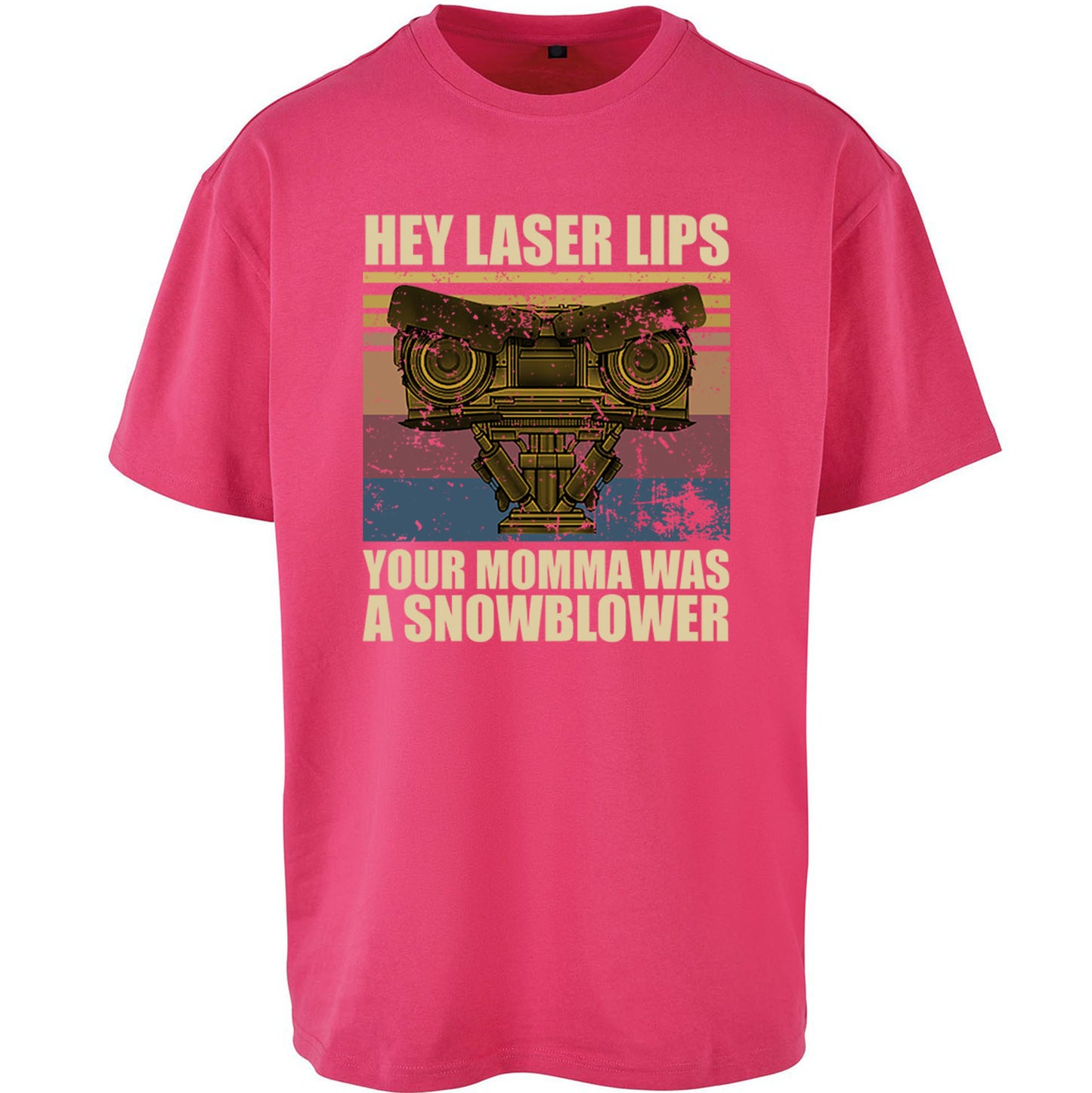 Hey Laser Lips Oversized T Shirt