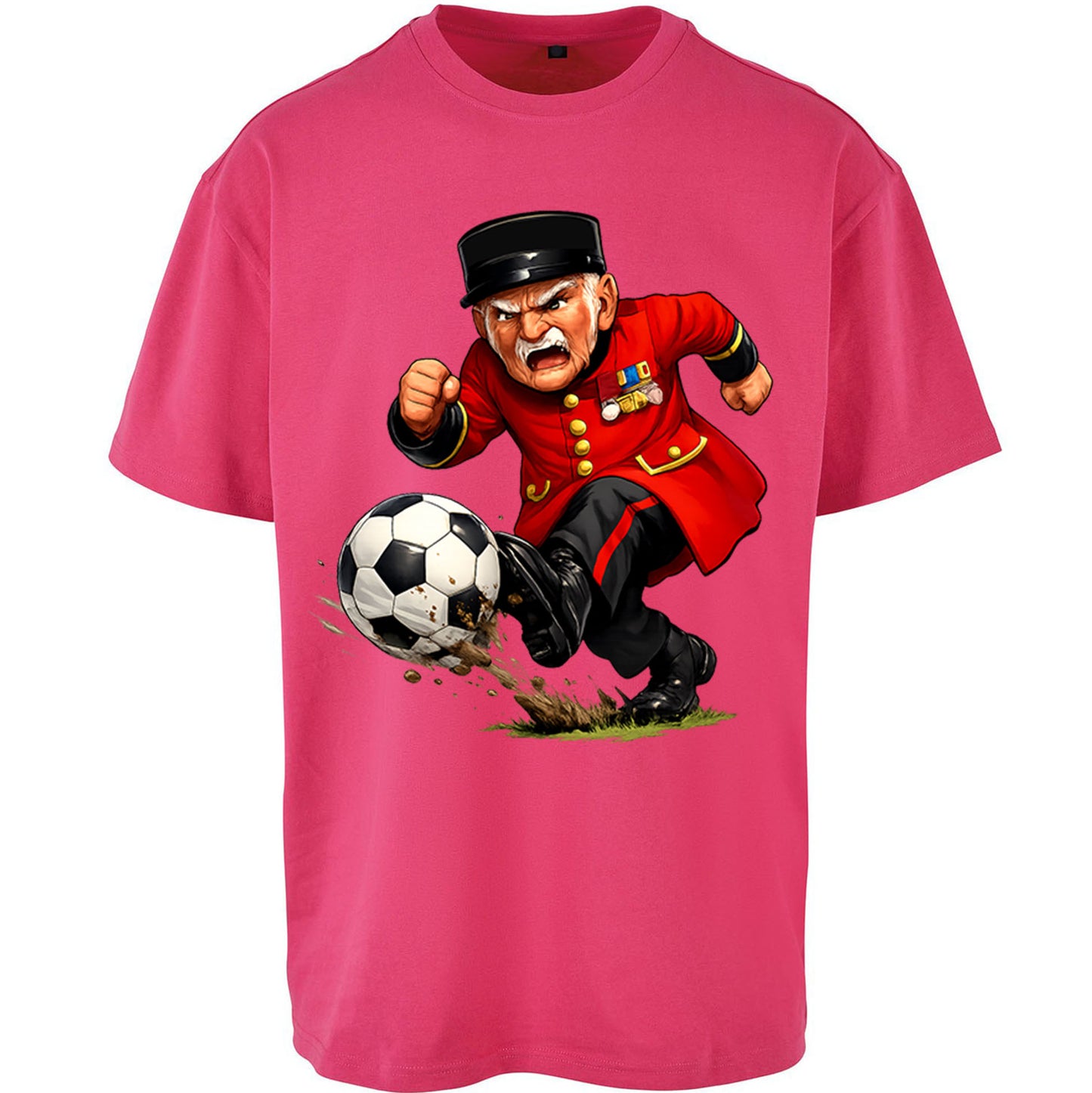Retro Chelsea FC Oversized T Shirt