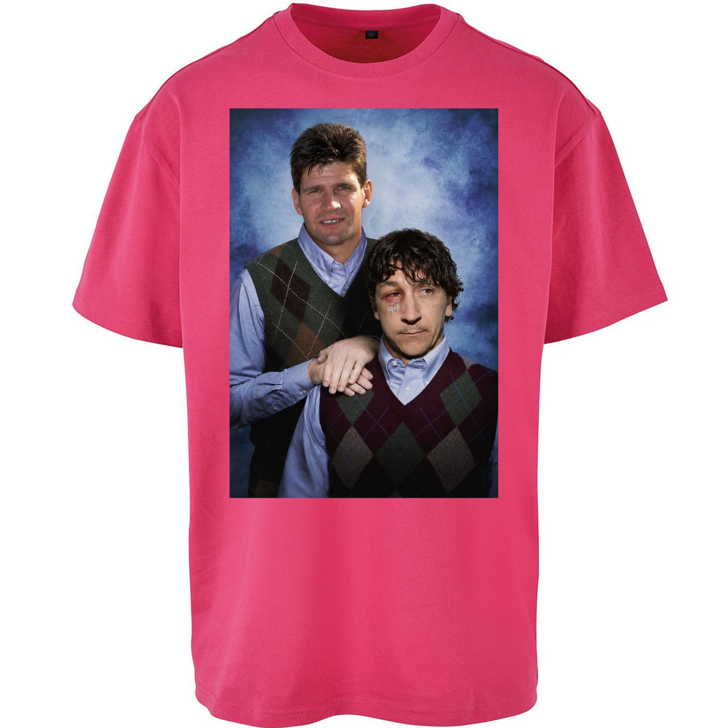 Brian Laws Ivano Bonetti Grimsby Town Step Brothers Oversized T Shirt