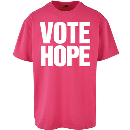 Vote hope Oversized T Shirt