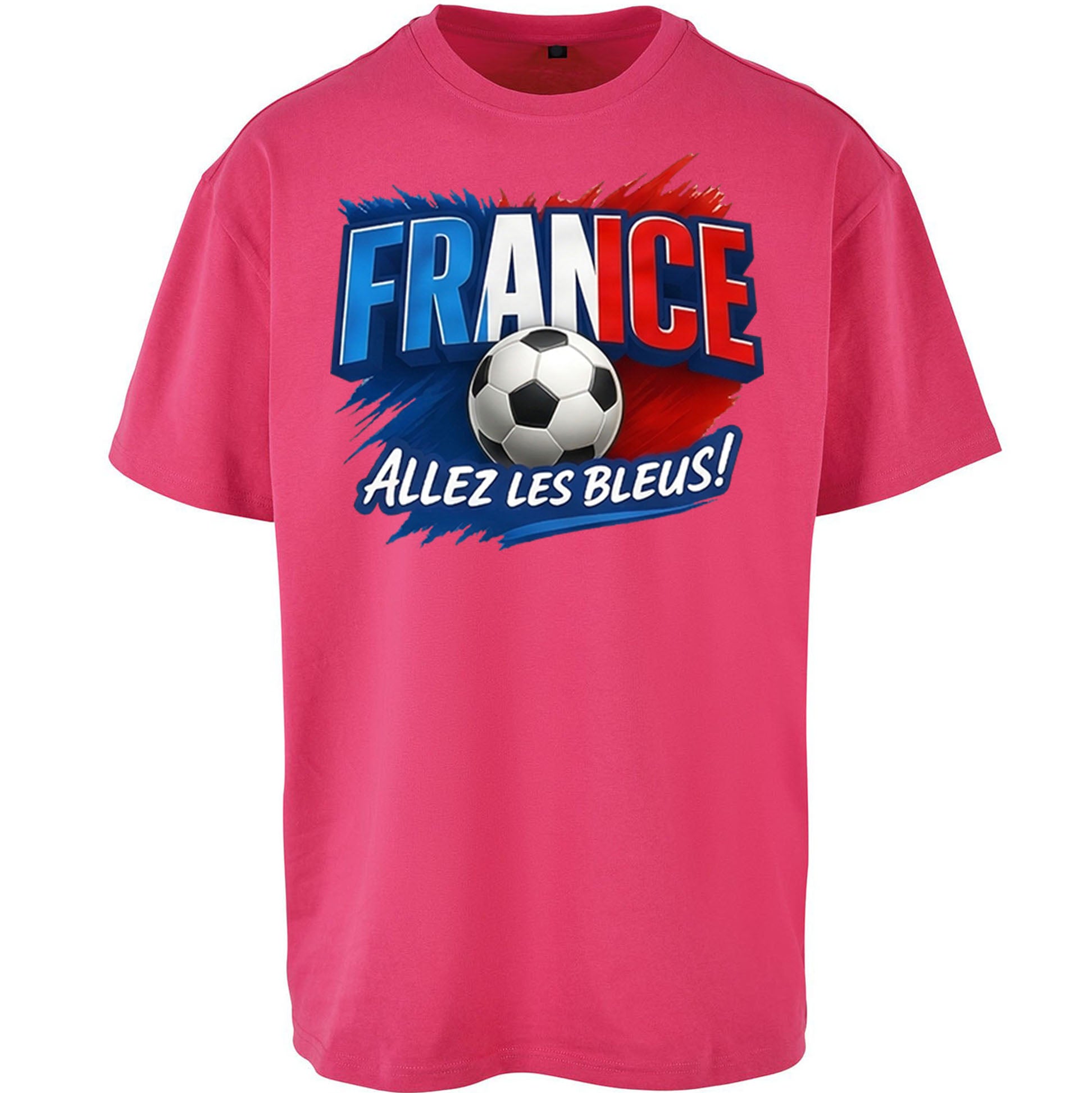 France Retro World Cup Oversized T Shirt