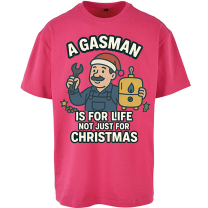 Gasman Christmas Oversized T Shirt 