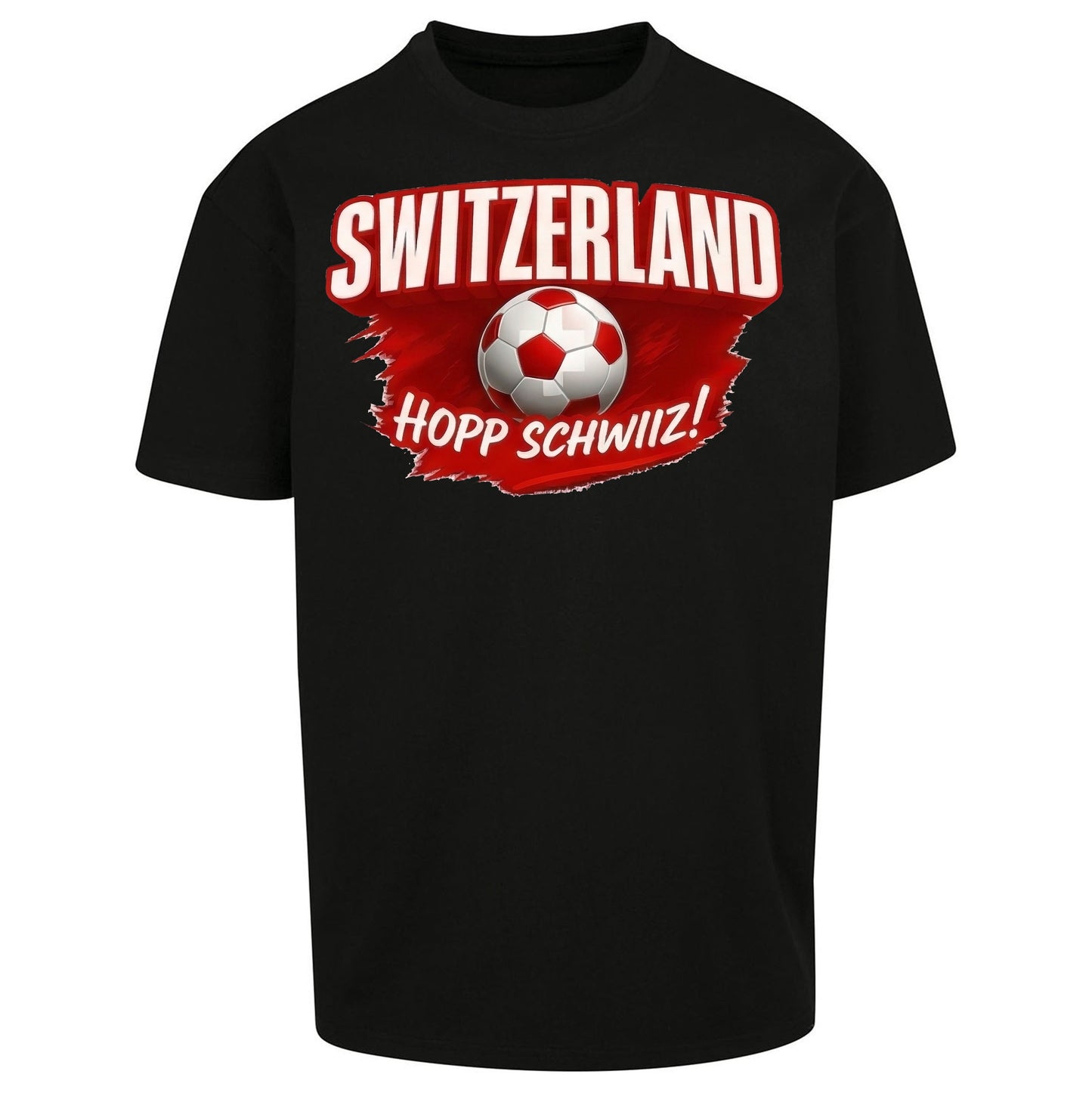 Hopp Schwiiz Oversized T Shirt