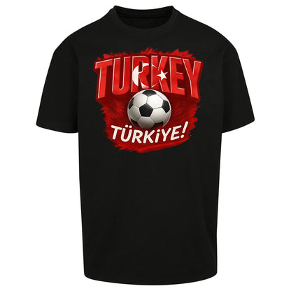 Turkey Retro World Cup Oversized T Shirt