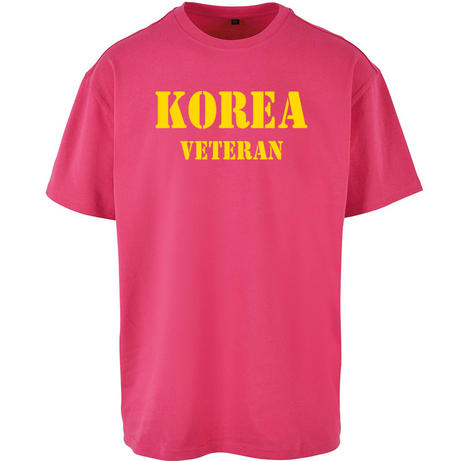 Korea Veteran Oversized T Shirt