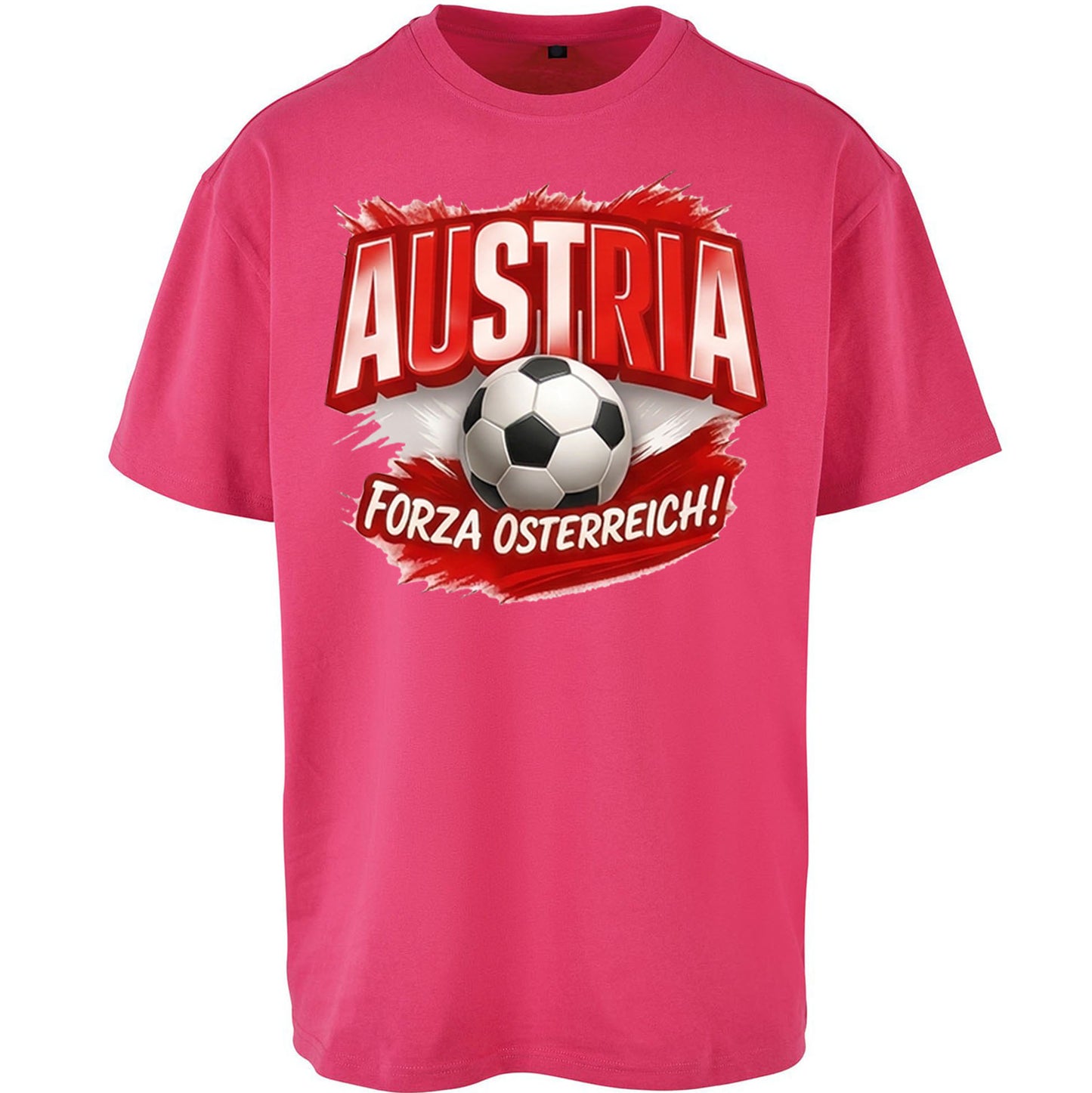 Austria Forza Osterreich - Oversized T Shirt
