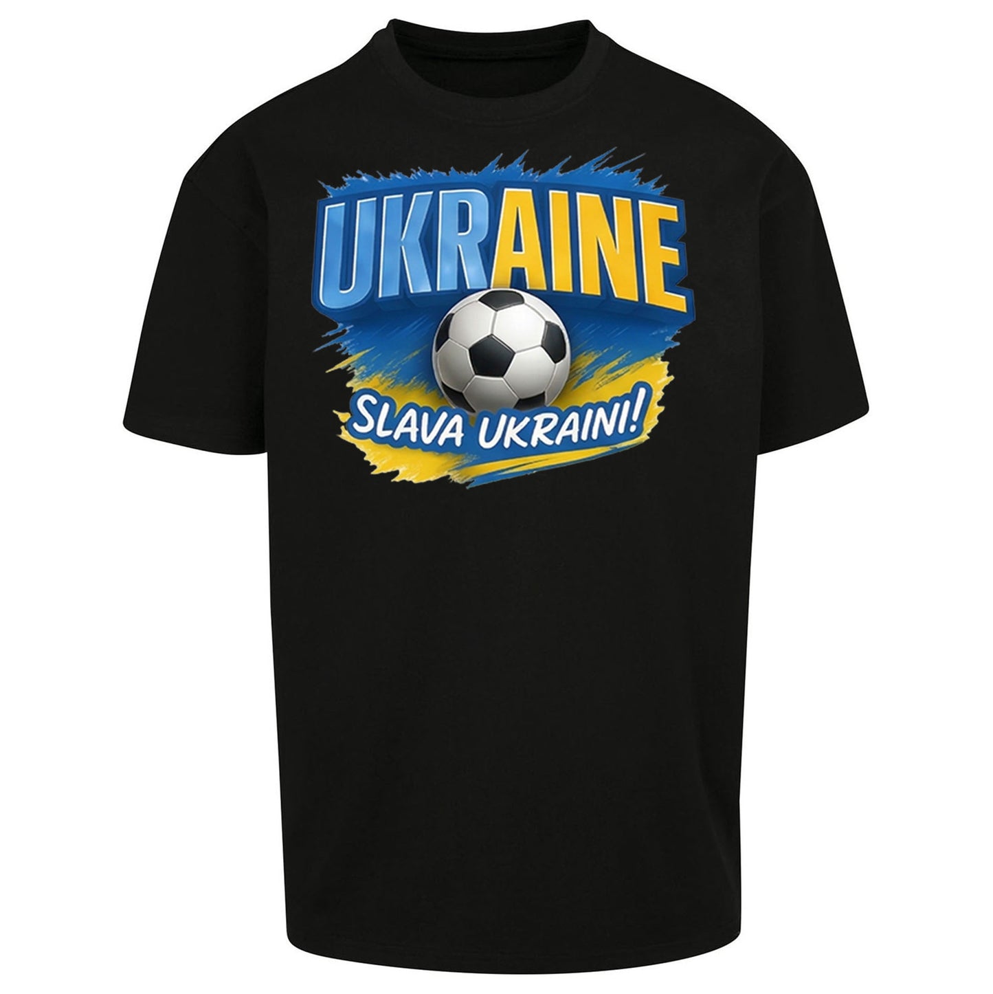 Ukraine Retro World Cup Oversized T Shirt
