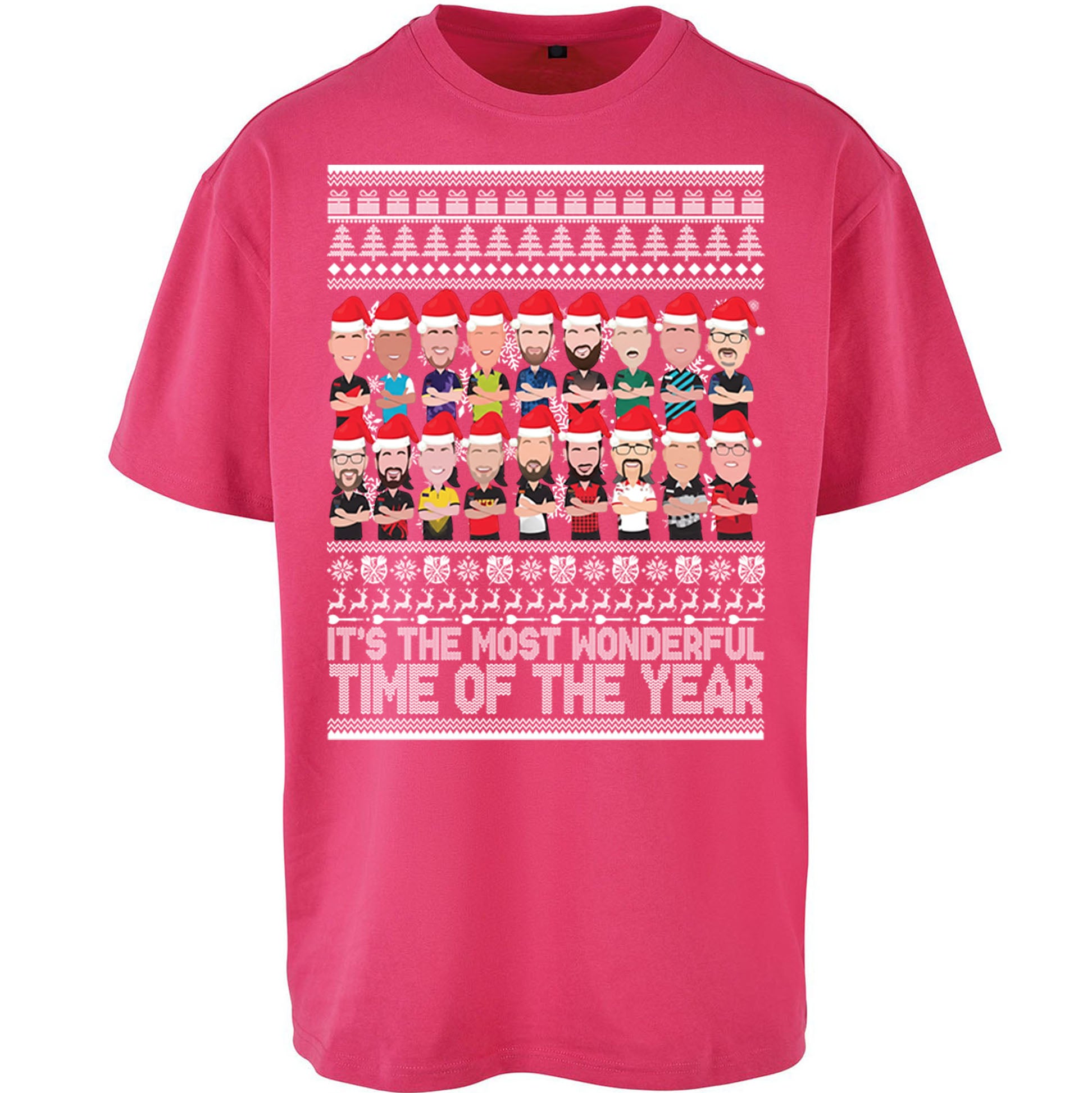 Darts Christmas Oversized T Shirt