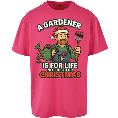 Gardener Christmas Oversized T Shirt