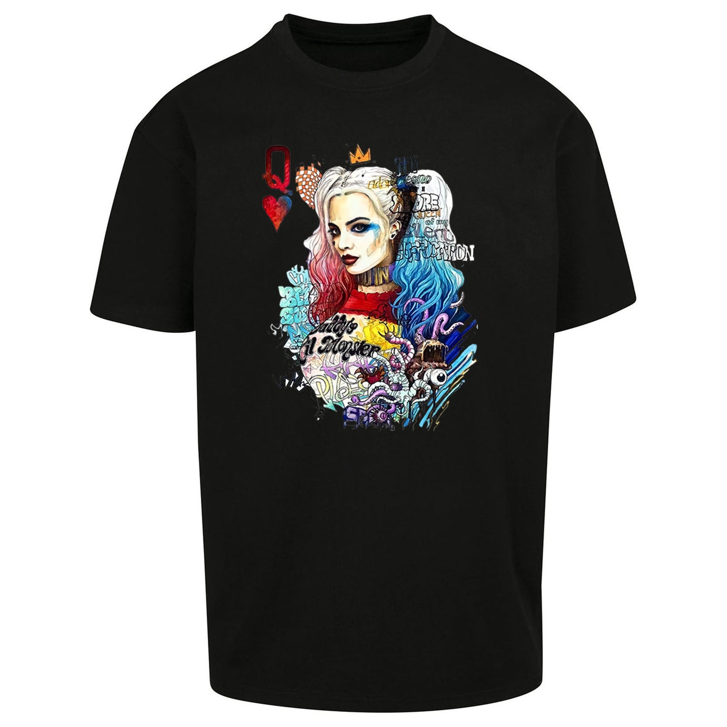 Harley Quinn Oversized T Shirt