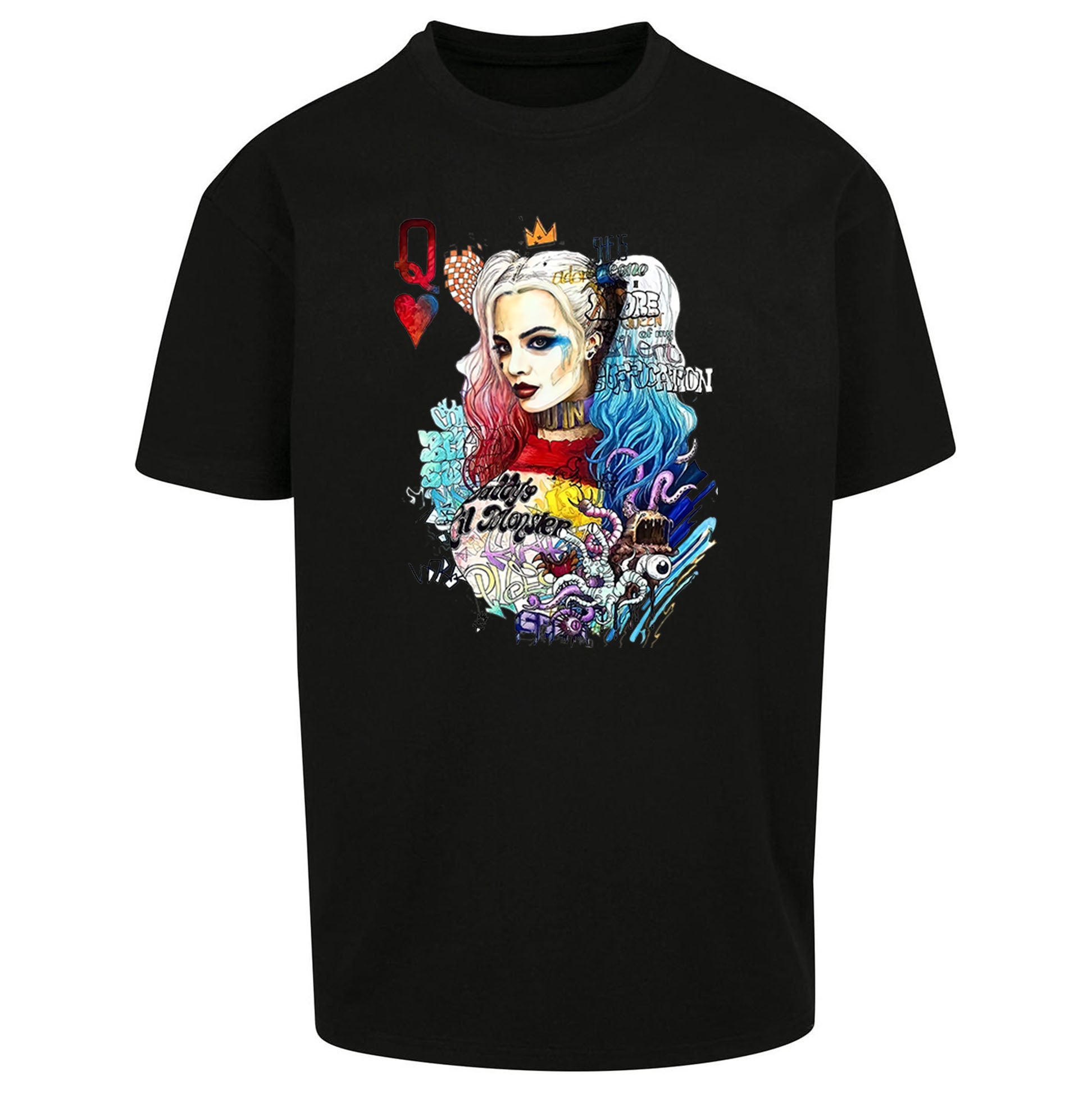 Harley Quinn Oversized T Shirt