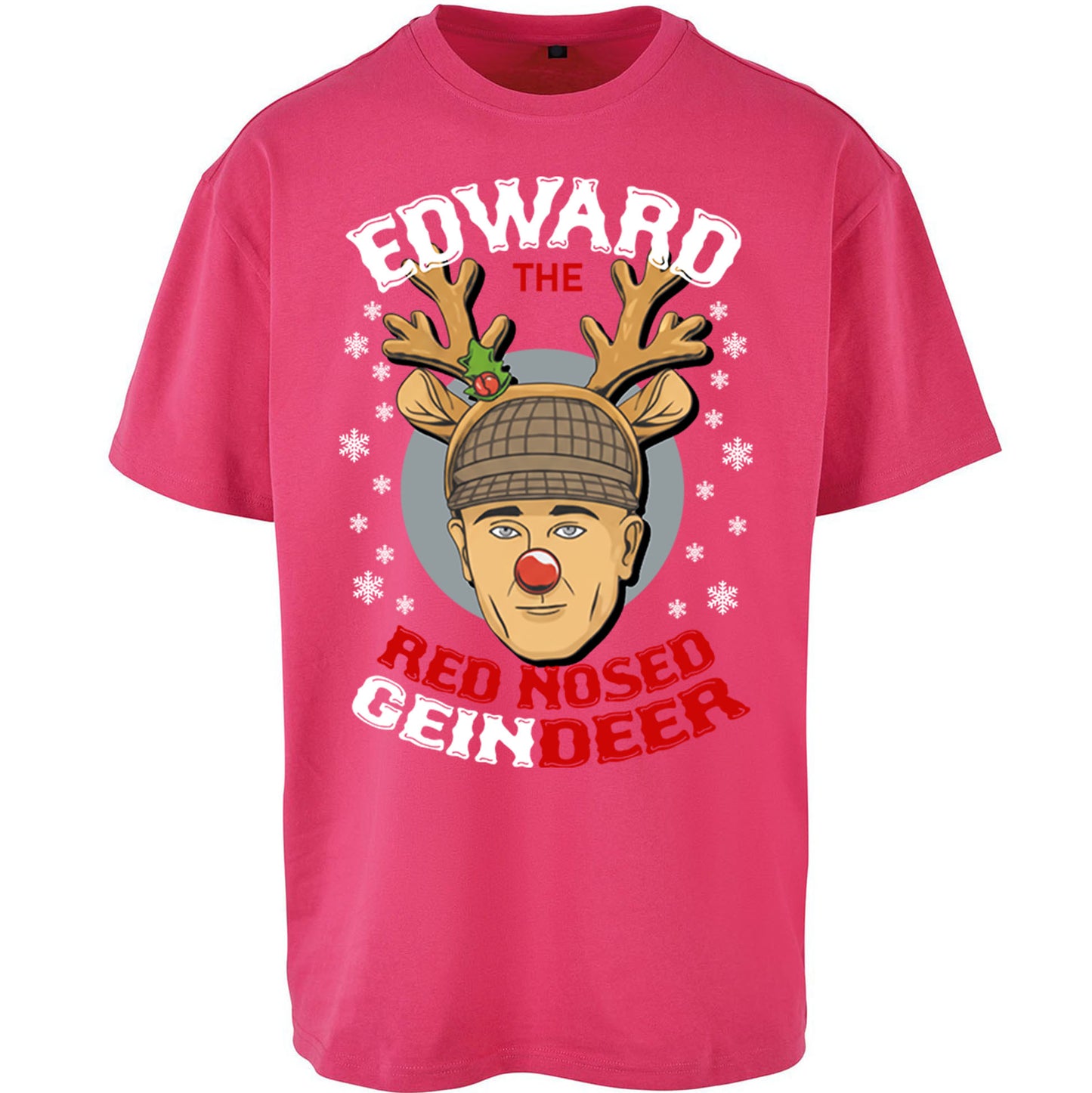 Ed Gein Reindeer Oversized T Shirt