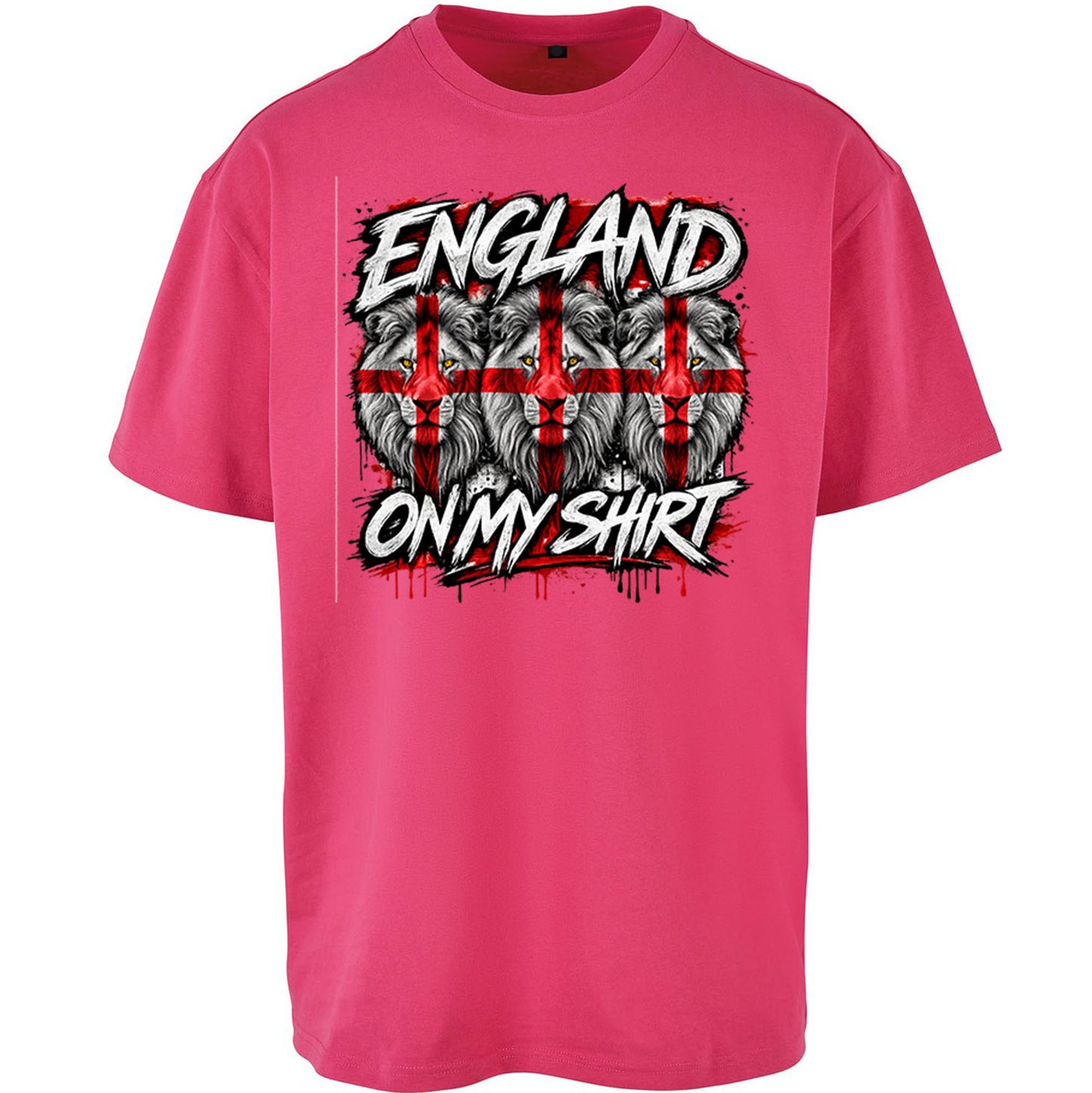 England 3 Lions World Cup 2026 Oversized T Shirt