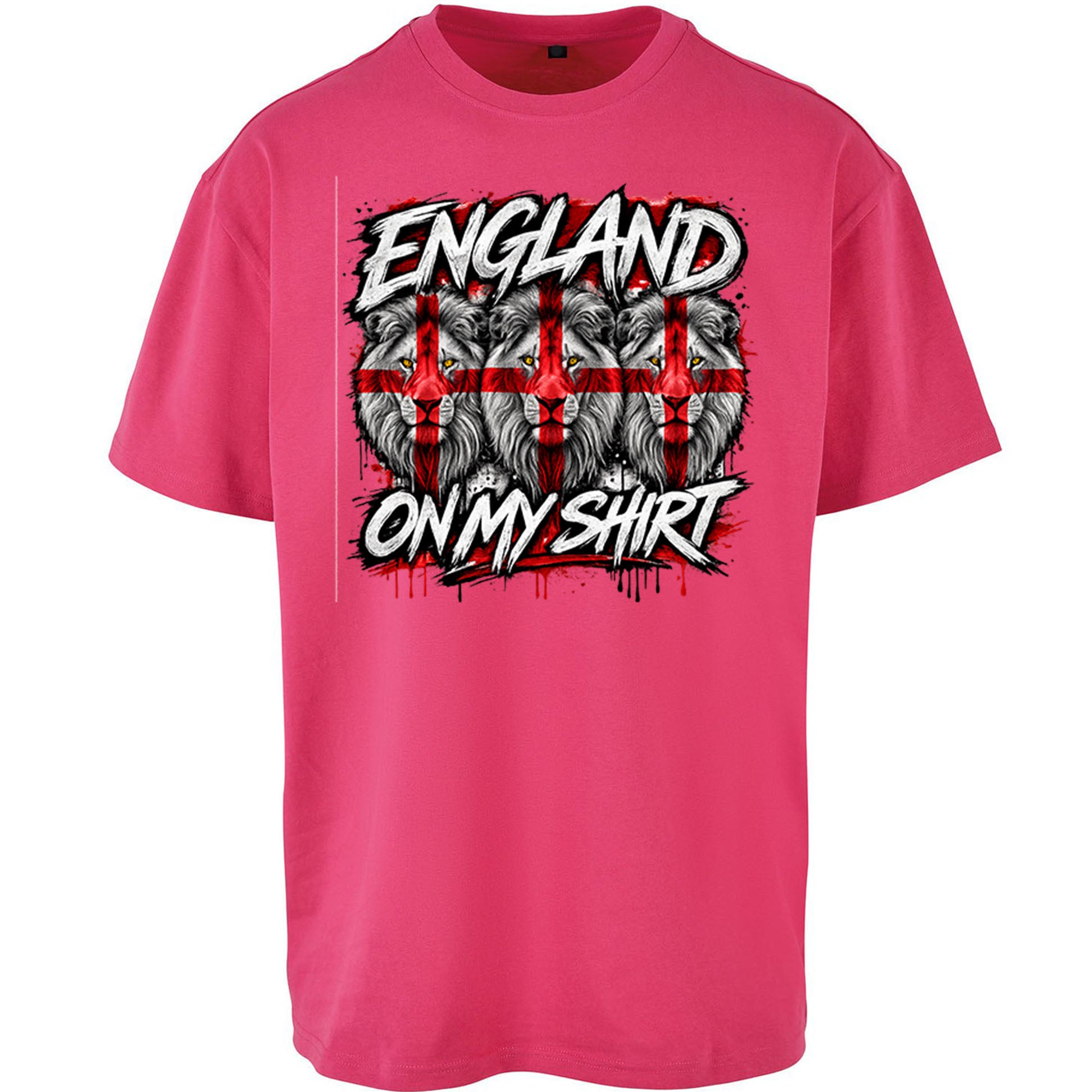 England 3 Lions World Cup 2026 Oversized T Shirt