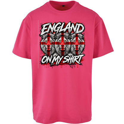 England 3 Lions World Cup 2026 Oversized T Shirt
