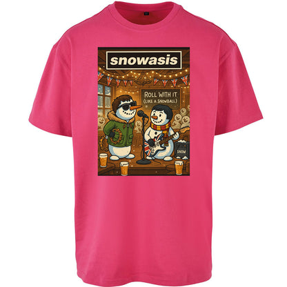Snowasis Christmas Oversized T Shirt