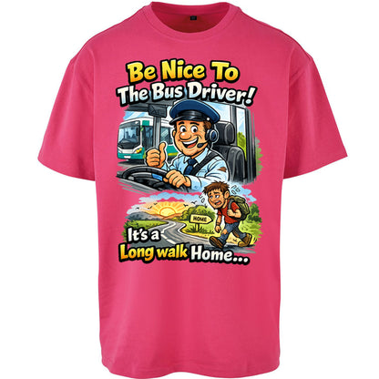 Bus Driver Oversized T Shirt