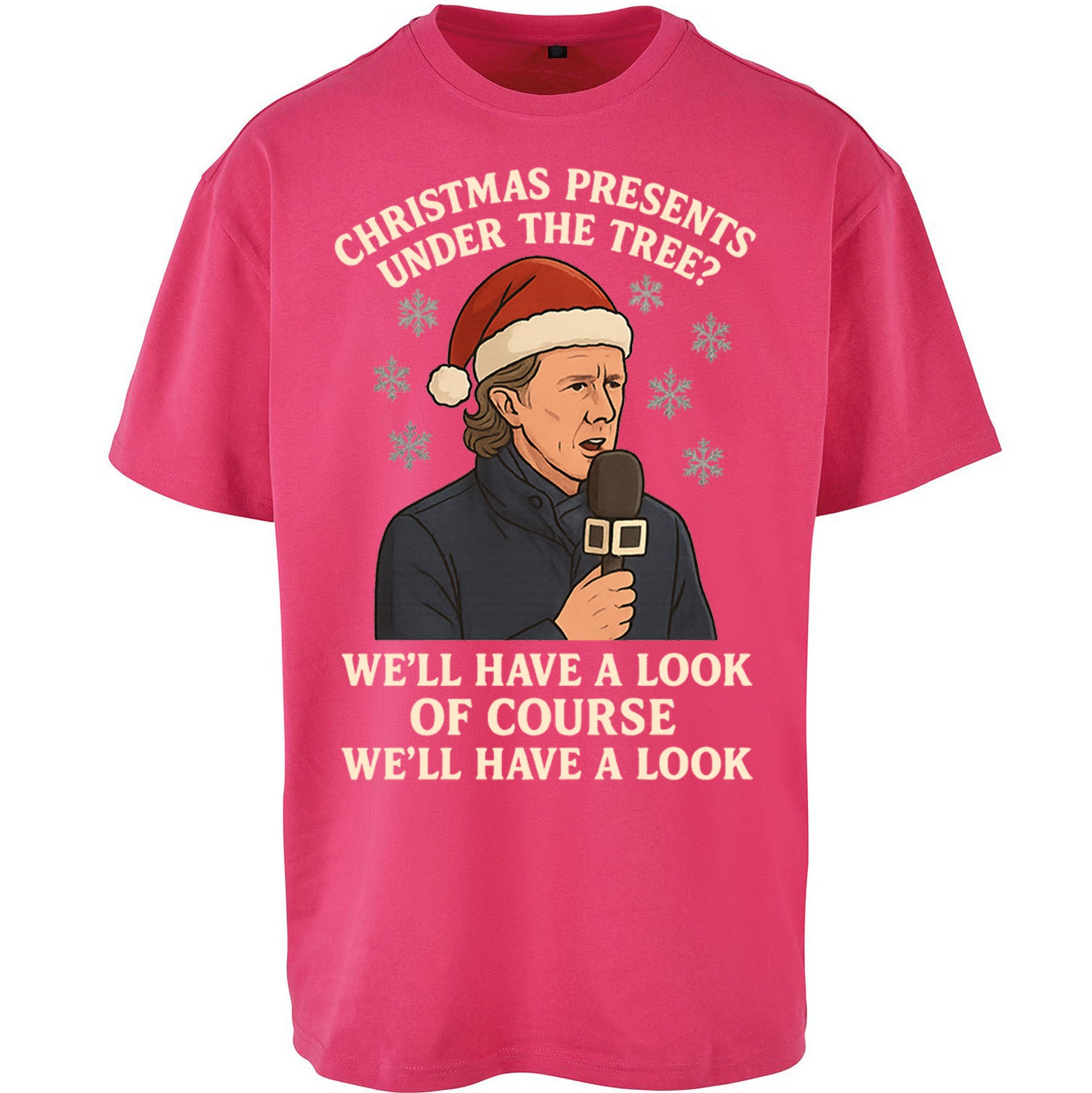 Steve McManaman Christmas Oversized T Shirt